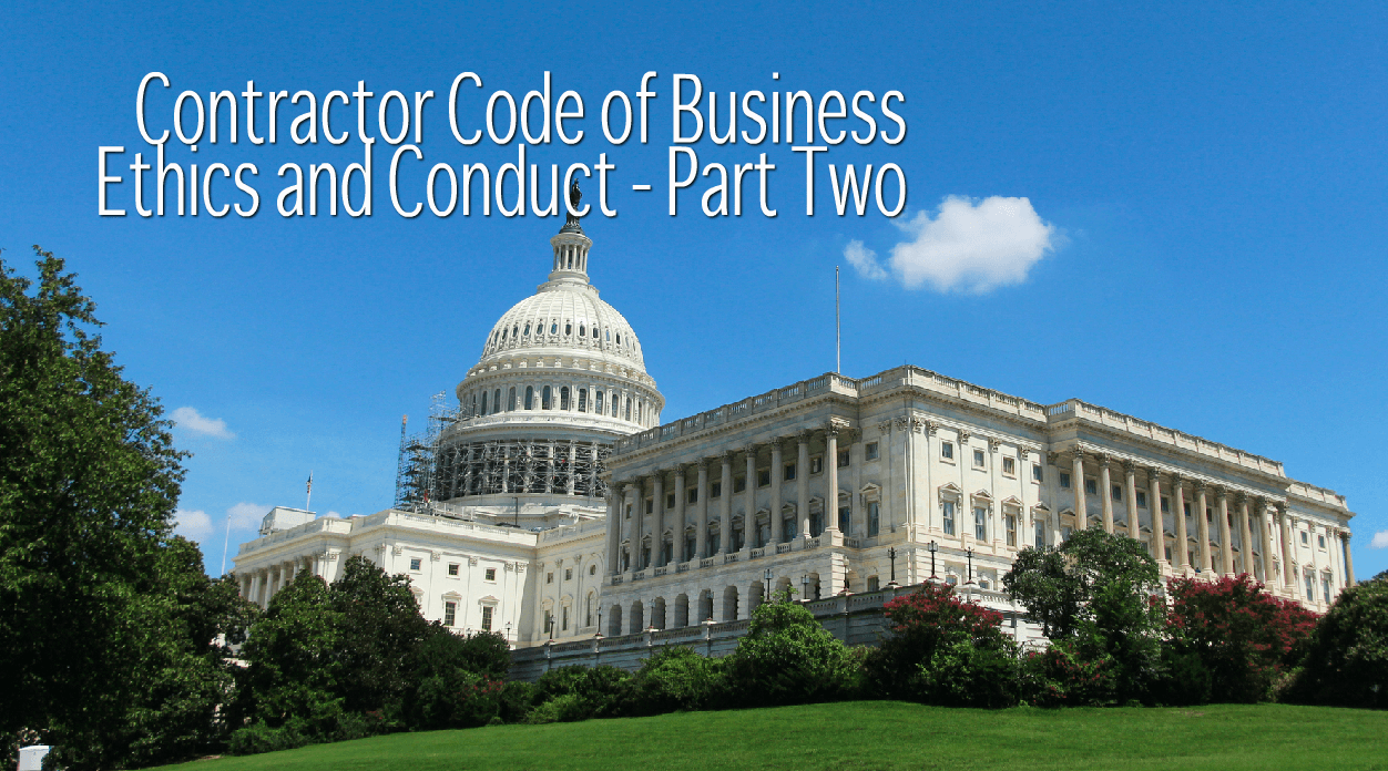 Contractor Code of Business Ethics