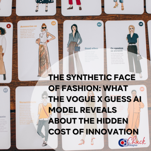The Synthetic Face of Fashion: What the Vogue x Guess AI Model Reveals About the Hidden Cost of Innovation