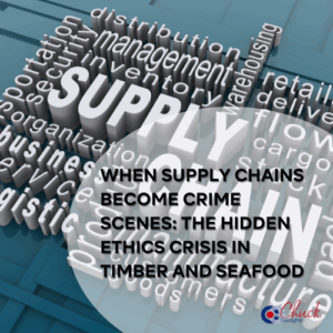 When Supply Chains Become Crime Scenes: The Hidden Ethics Crisis in Timber and Seafood