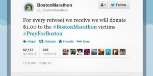 Boston Marathon SCAM